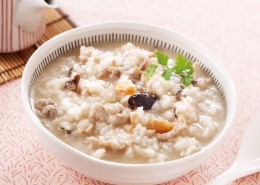 香菇瘦肉粥