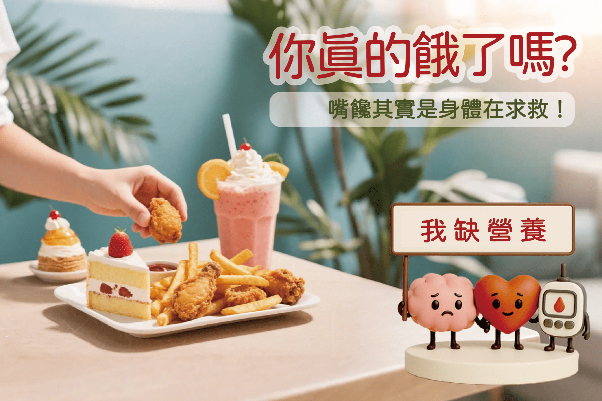 嘴饞其實是身體在求救！